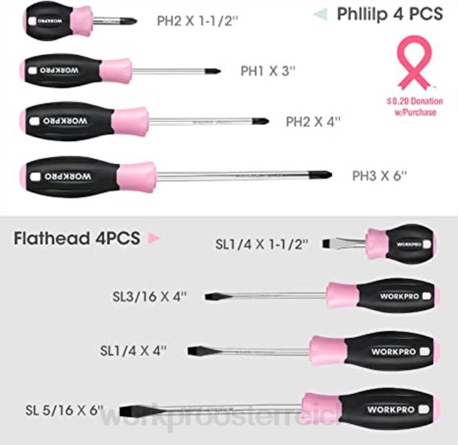 12-V-Akku-Bohrschrauber-Set, 103-teiliges Werkzeugset, 8-teiliges Magnetschraubendreher-Set und 6-in-1-Tacker WORKPRO V02J315 Rosa Werkzeug