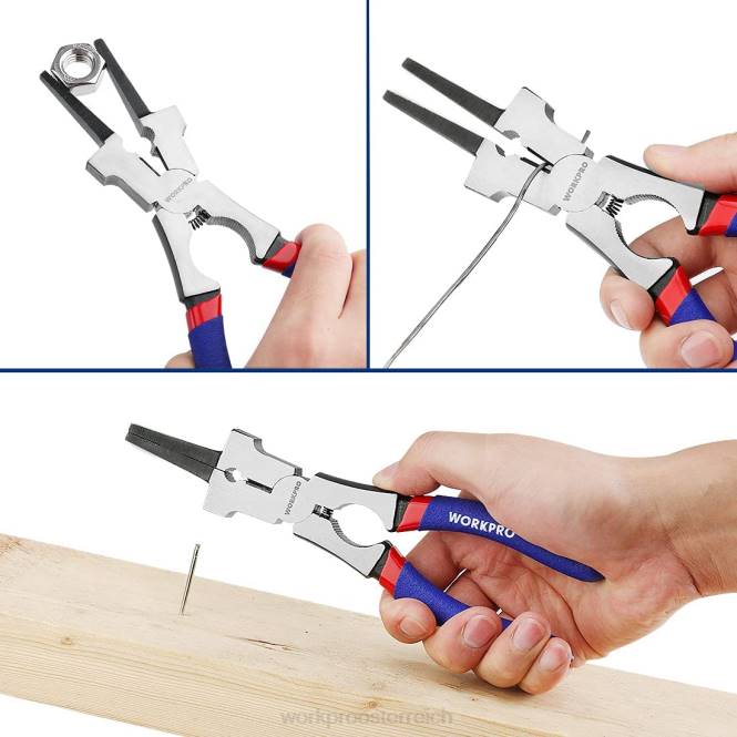 Schweißzange, multifunktionale Cr-V-Stahl-Schweißzange WORKPRO V02J74 neu Werkzeug