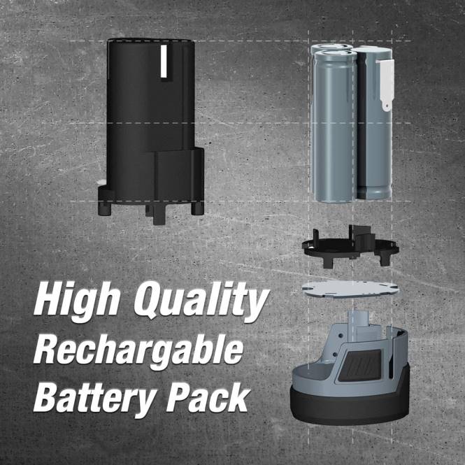 12 V 2,0 Ah Lithium-Ionen-Akku WORKPRO V02J224 hilfreich Werkzeug