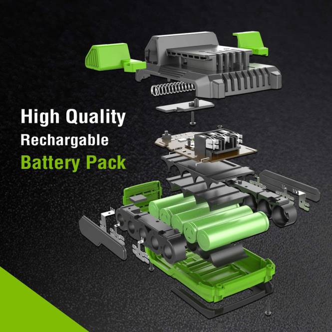 20 V 2,0 Ah Lithium-Ionen-Akku WORKPRO V02J218 morden Werkzeug