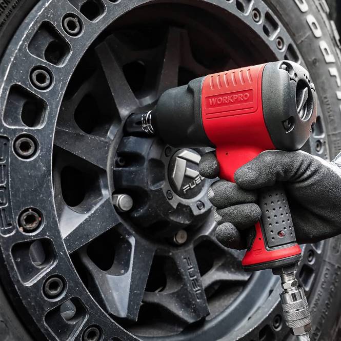 Antriebsluft-Schlagschrauber für den Reifenwechsel bei der Autoreparatur WORKPRO V02J189 hilfreich Werkzeug