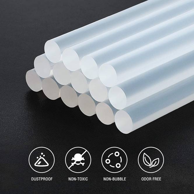 100er-Pack Heißklebestifte in Originalgröße, kompatibel mit den meisten Klebepistolen WORKPRO V02J196 neu Werkzeug