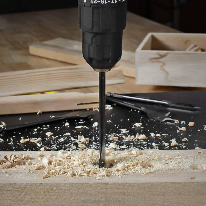 10-teiliges Profi-Spatenbohrer-Set aus Premium-Kohlenstoffstahl WORKPRO V02J192 hilfreich Werkzeug