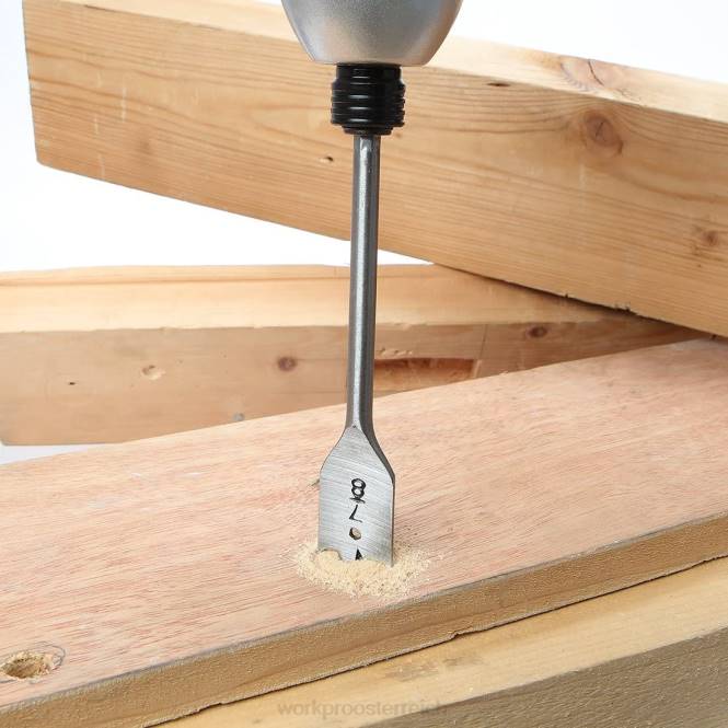 13-teiliges Spatenbohrer-Set aus SAE mit Nylon-Aufbewahrungstasche WORKPRO V02J211 hilfreich Werkzeug