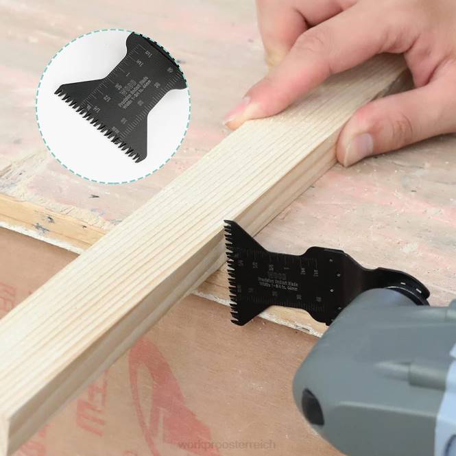 23-teiliges Metall-/Holz-Oszilliersägeblatt-Set WORKPRO V02J194 hilfreich Werkzeug