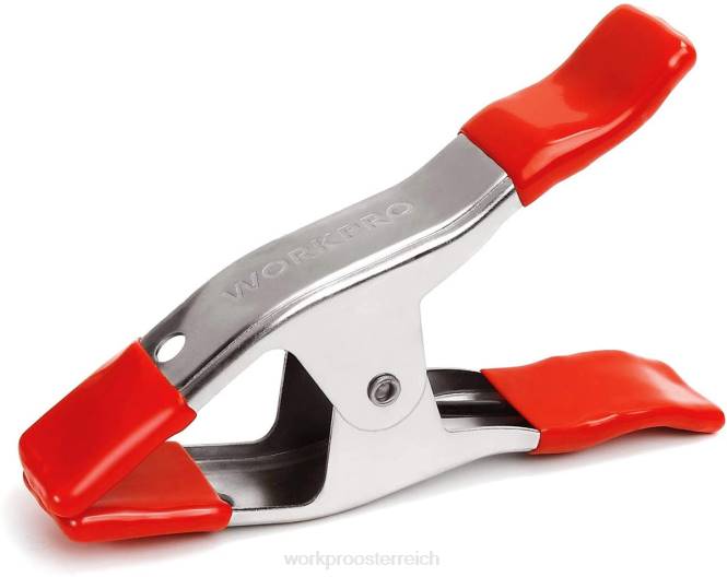 8-teiliges Metall-Federklemmen-Set aus vernickeltem Stahl, robust, 6–5/16 Zoll, für Holzbearbeitung, Camping, Fotostudios WORKPRO V02J122 neu Werkzeug
