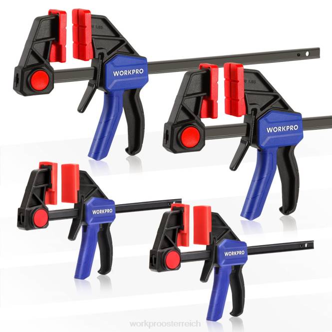 Stangenklemmen für die Holzbearbeitung, 150/300 Pfund Kapazität WORKPRO V02J121 neu Werkzeug