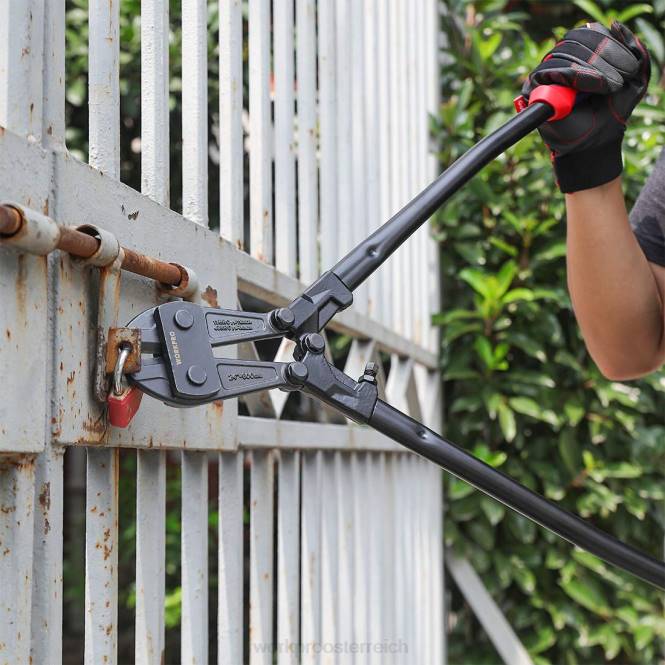 Bolzenschneider, 24 Zoll, Klinge aus Chrom-Vanadium-Stahl zum Schneiden von Vorhängeschlössern WORKPRO V02J160 nützlich Werkzeug