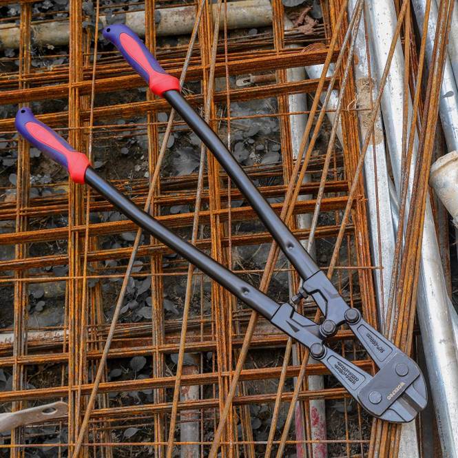 Bolzenschneider, 24 Zoll, Klinge aus Chrom-Vanadium-Stahl zum Schneiden von Vorhängeschlössern WORKPRO V02J160 nützlich Werkzeug