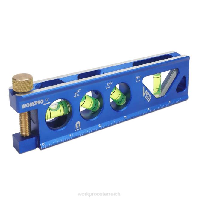 Torpedowaage aus Aluminiumlegierung, 6-1/2 Zoll WORKPRO V02J110 nützlich Werkzeug