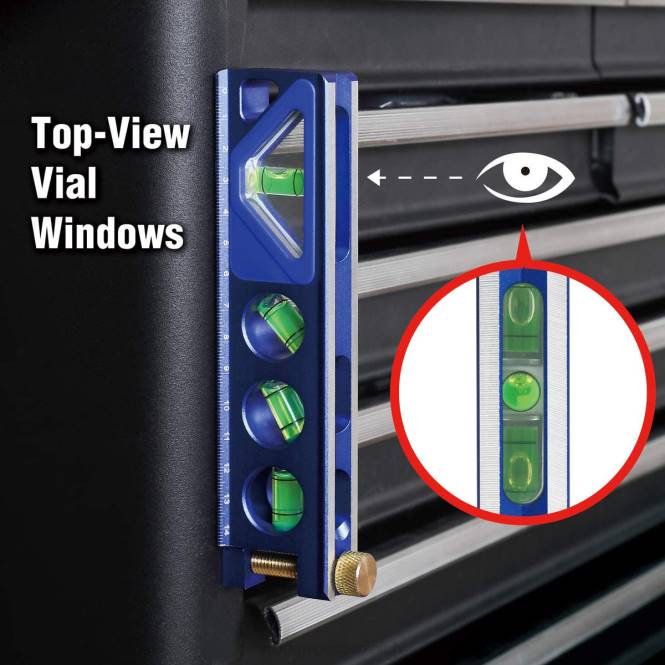 Torpedowaage aus Aluminiumlegierung, 6-1/2 Zoll WORKPRO V02J110 nützlich Werkzeug