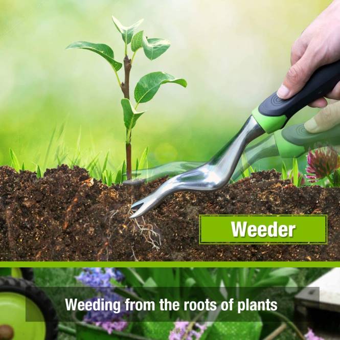 5-teiliges Gartenwerkzeugset für den Außenbereich, Geschenke für die Gartenarbeit WORKPRO V02J276 morden Werkzeug