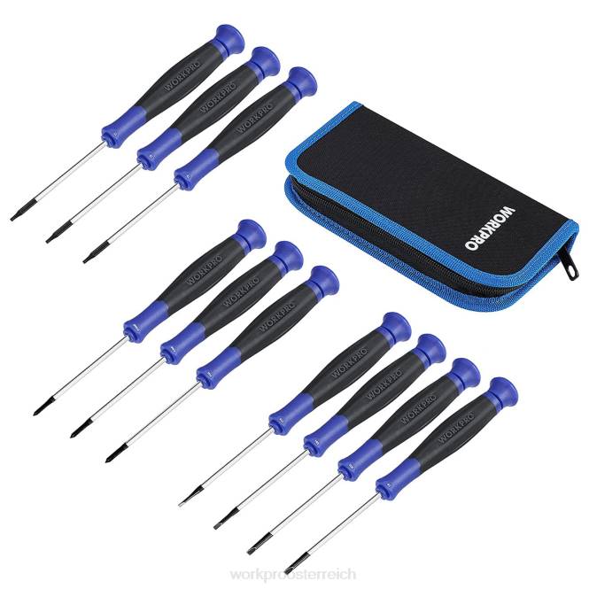 10-teiliges Präzisions-Schraubendreher-Set mit Tasche WORKPRO V02J100 nützlich Werkzeug