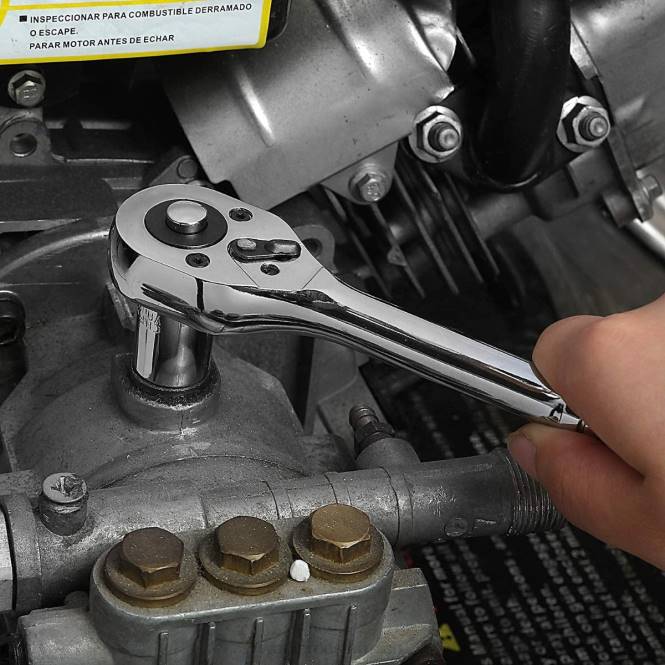 39-teiliger Steckschlüsselsatz, kleiner 1/4-Zoll- und 3/8-Zoll-Steckschlüsselsatz WORKPRO V02J140 neu Werkzeug