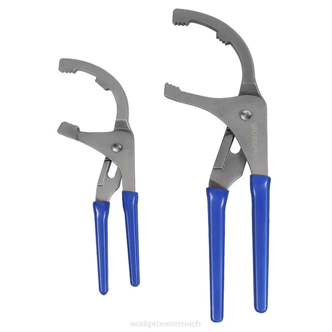 2-teiliger Ölfilterschlüssel-/Zangensatz WORKPRO V02J76 nützlich Werkzeug