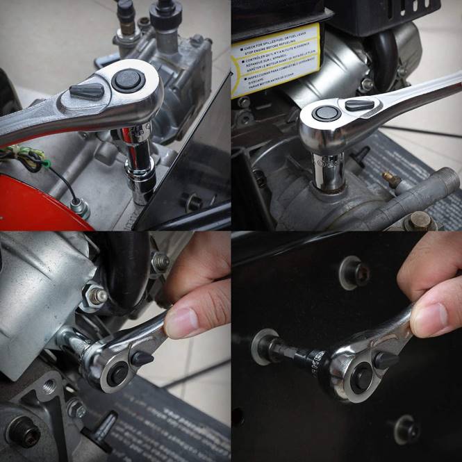 450-teiliges universelles professionelles Mechaniker-Werkzeugset mit robustem Koffer WORKPRO V02J306 nützlich Werkzeug