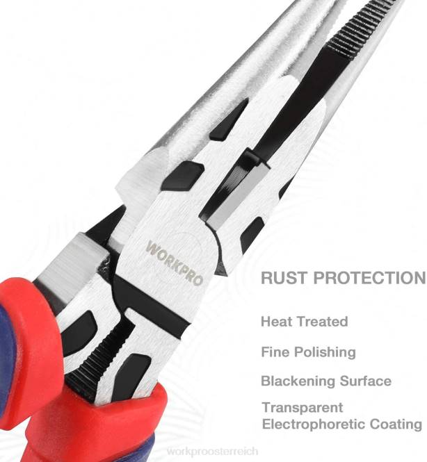 5-teiliges Premium-Cr-V-Konstruktionszangen-Set mit Aufbewahrungstasche WORKPRO V02J66 nützlich Werkzeug