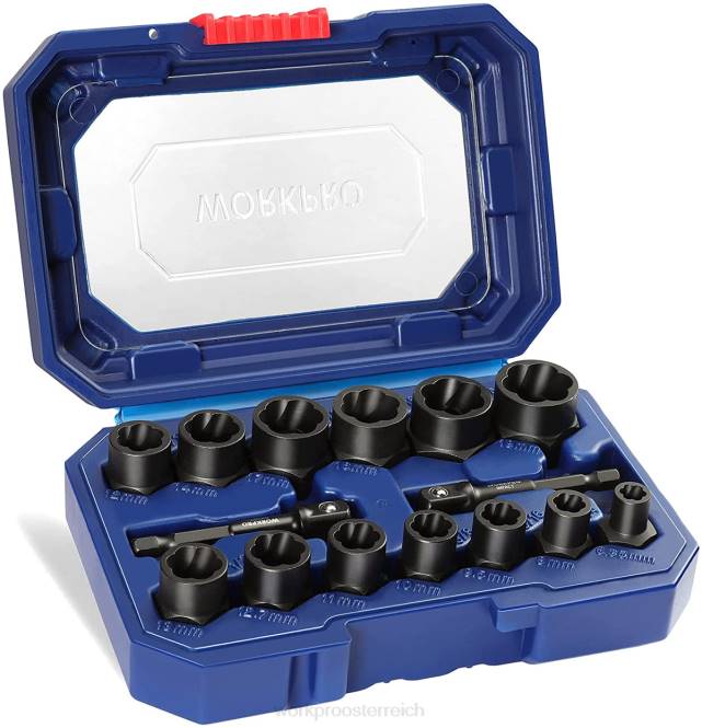 15-teiliges Schlagbolzen- und Muttern-Entferner-Set WORKPRO V02J128 nützlich Werkzeug