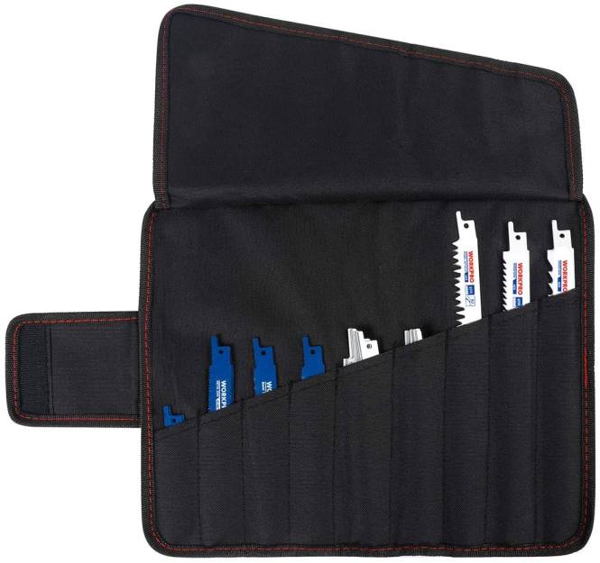 32-teiliges Säbelsägeblatt-Set mit Organizer-Tasche WORKPRO V02J138 nützlich Werkzeug