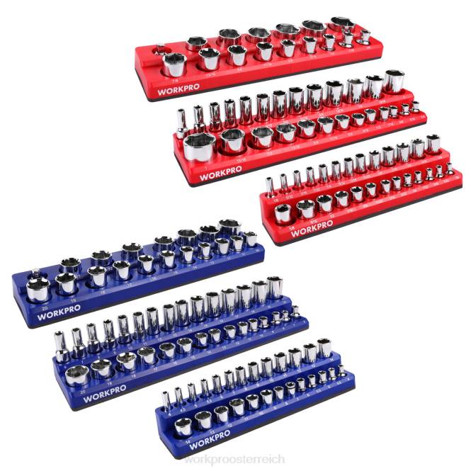 Magnetischer Behälter-Organizer, 6er-Set WORKPRO V02J126 morden Werkzeug